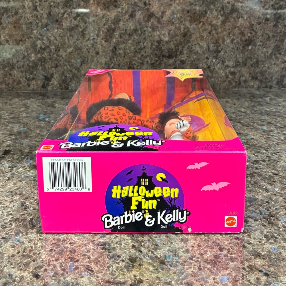 1998 NRFB Barbie & Kelly Halloween Fun Doll Gift Set - Picture 3 of 9
